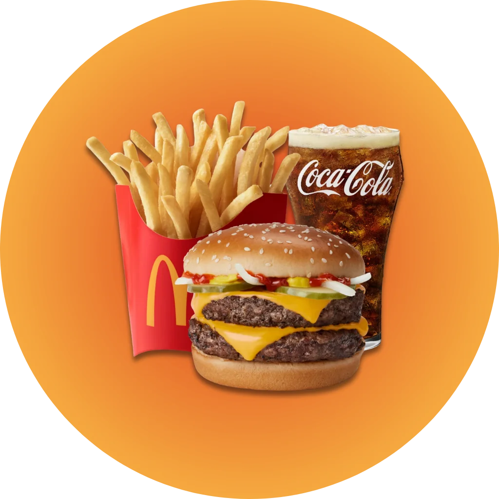 Double Quarter Pounder w_ Cheese w_ Fries Meal