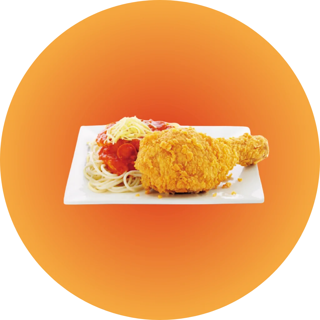 1-pc. Chicken McDo w_ McSpaghetti